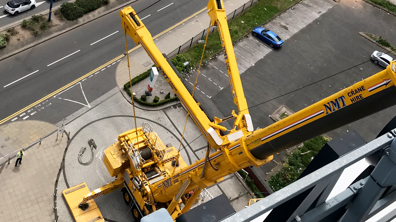 abseil crane