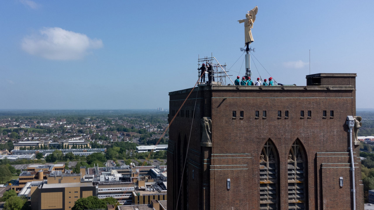 guildford cathedral charity abseil events