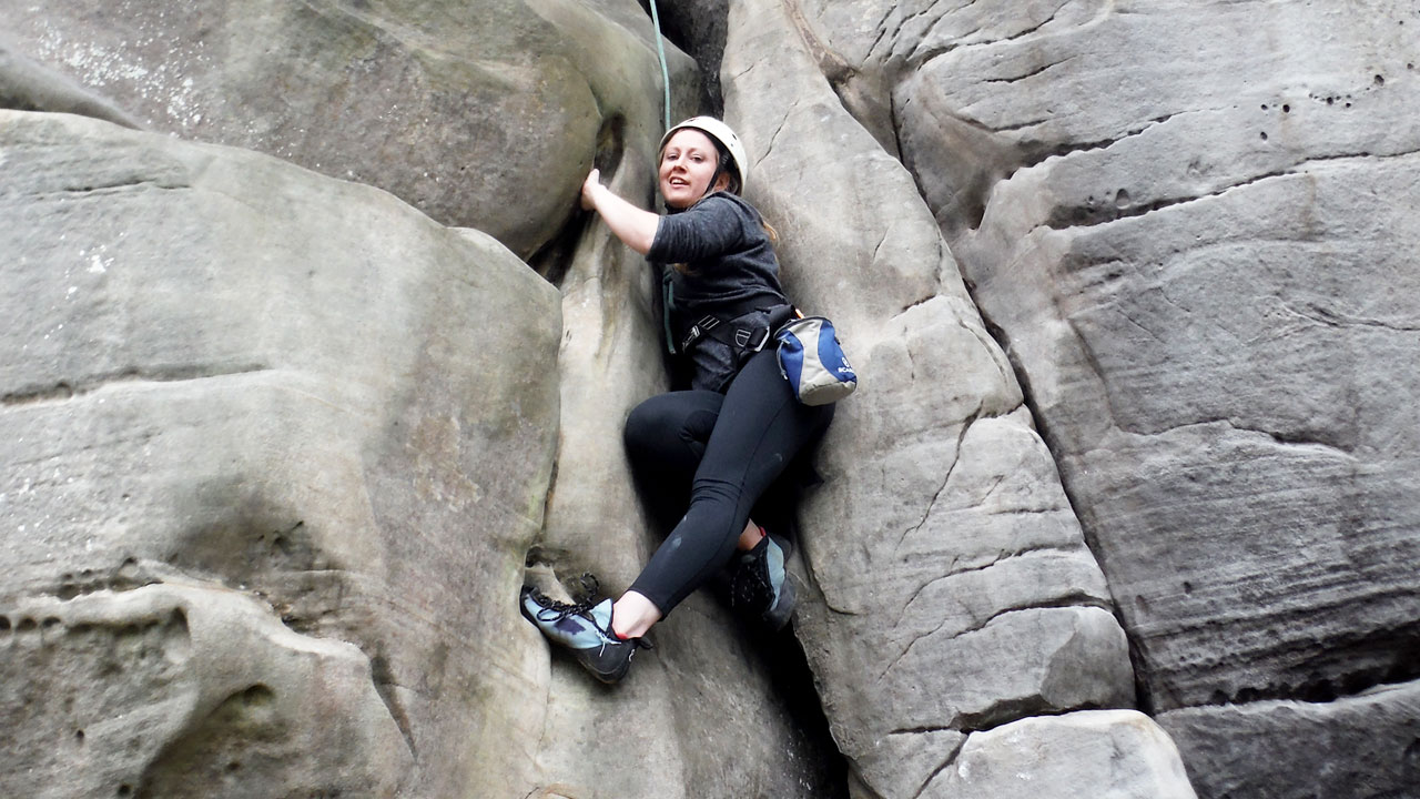 adult rock climbing club