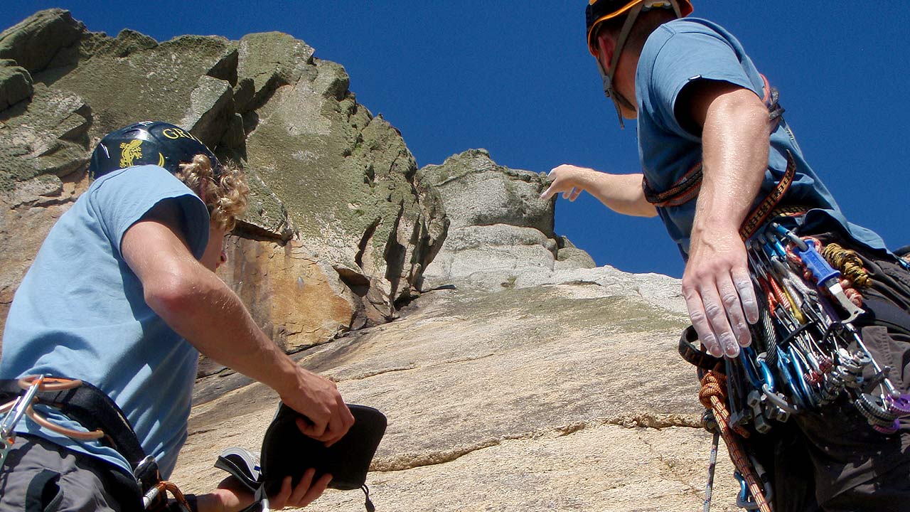 advanced rock climbing courses