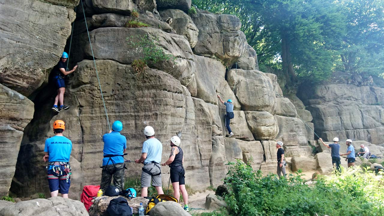 rock climbing experience sussex kent