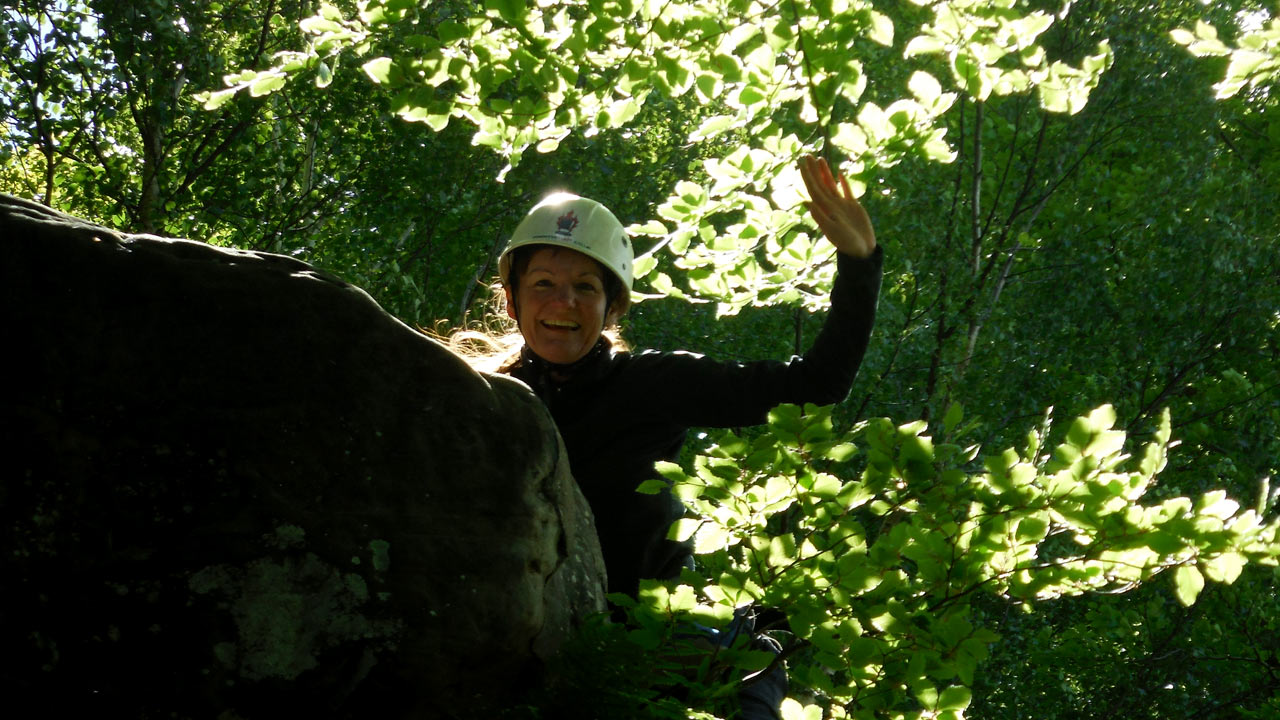 rock climbing introduction course