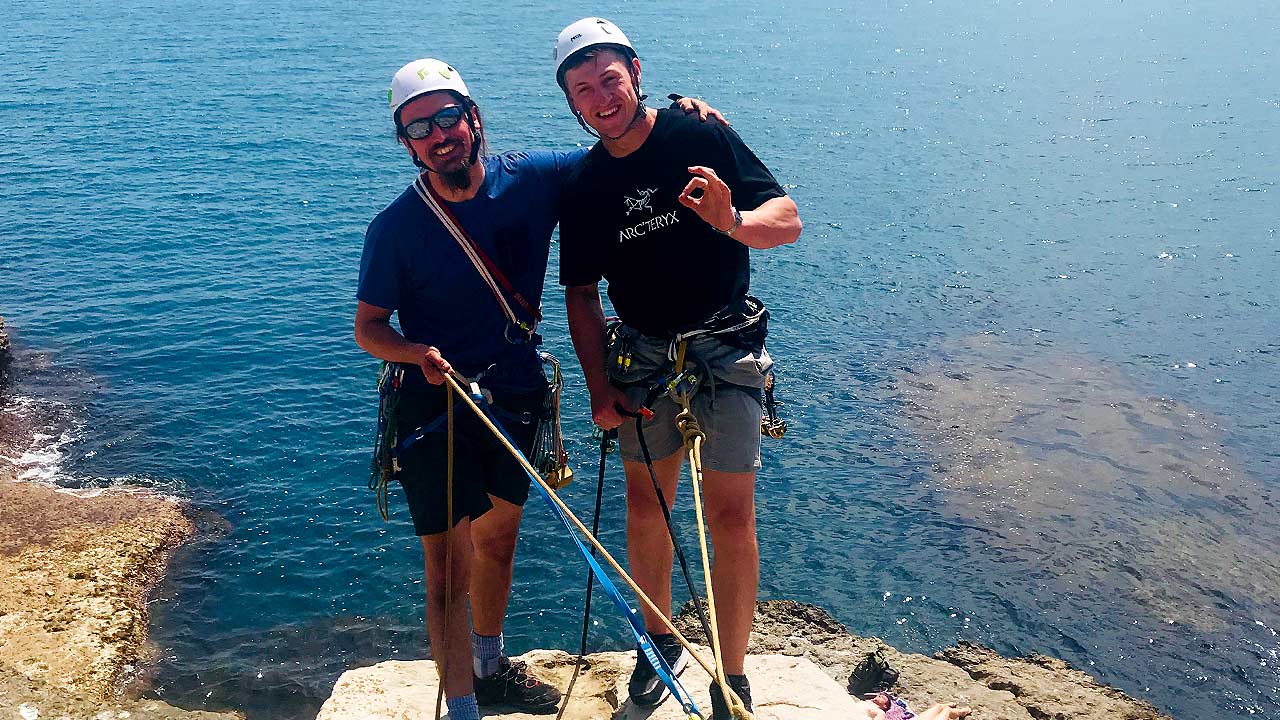 rock climbing instructor assessment