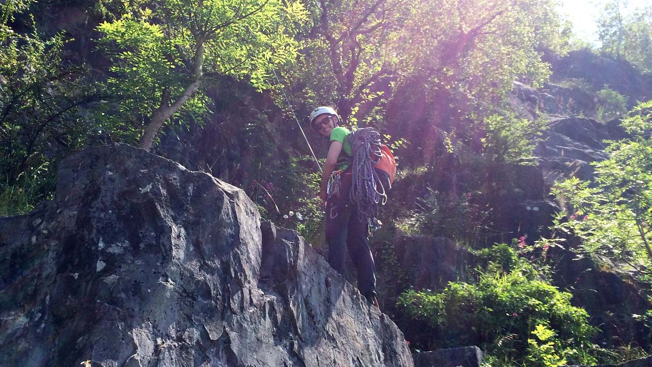 rock climbing holiday wye valley