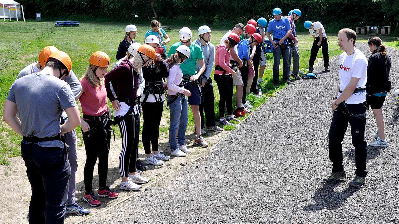 high ropes corporate away days