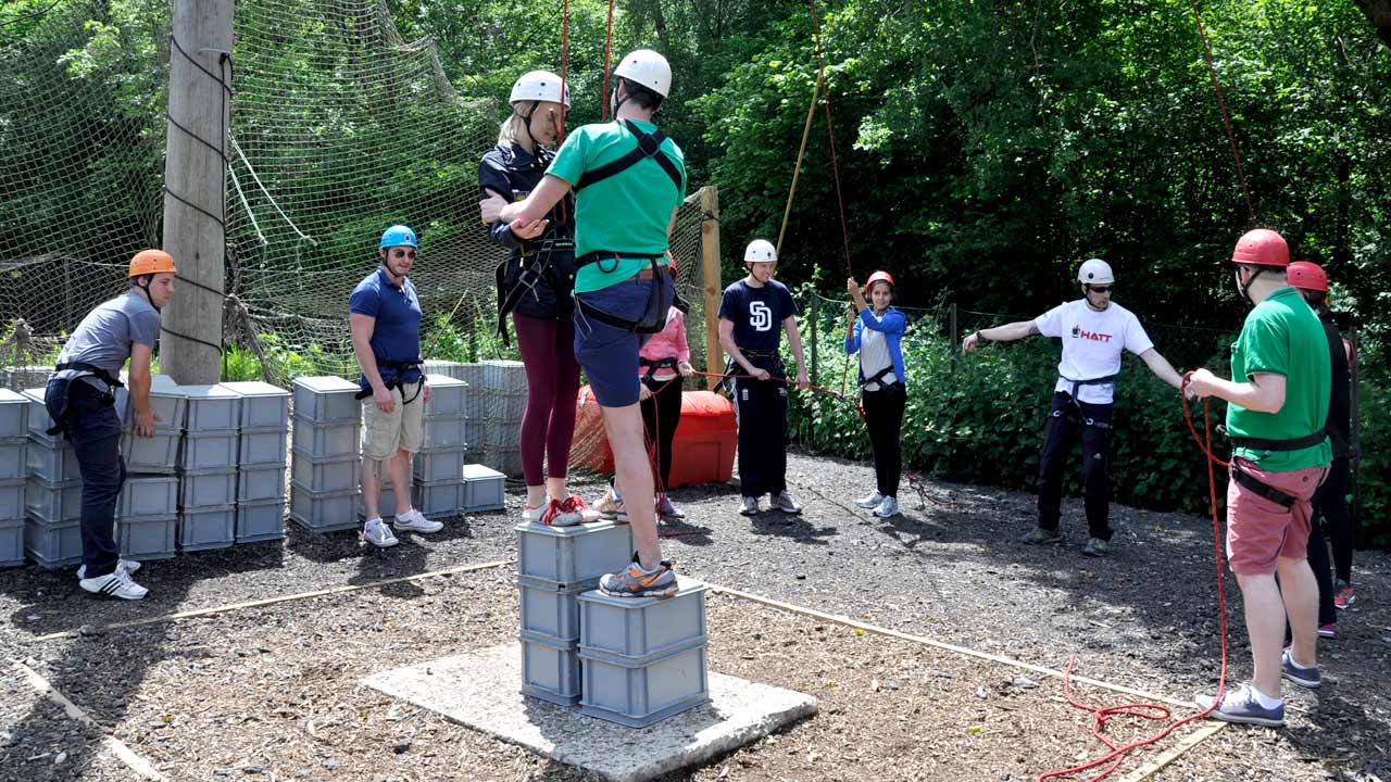 high ropes corporate away days