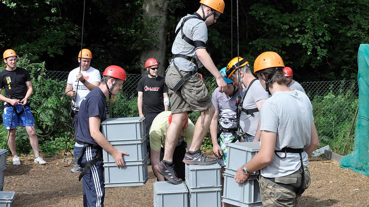 high ropes stag hen party