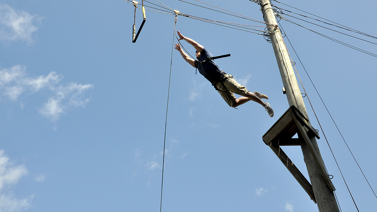 high ropes stag hen party