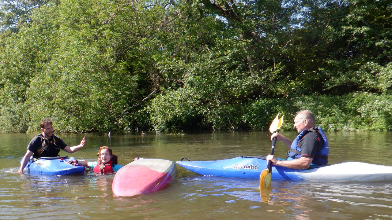 british canoeing paddlesport safety rescue course