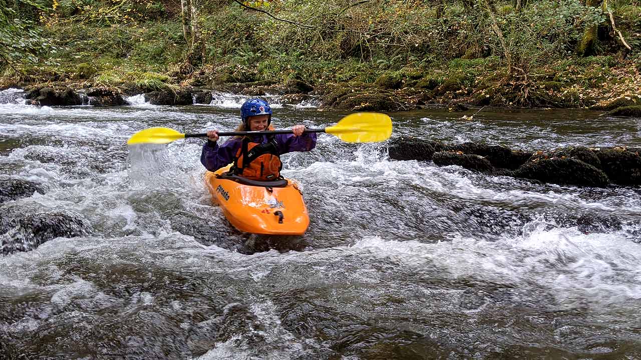 introduction white water kayaking course