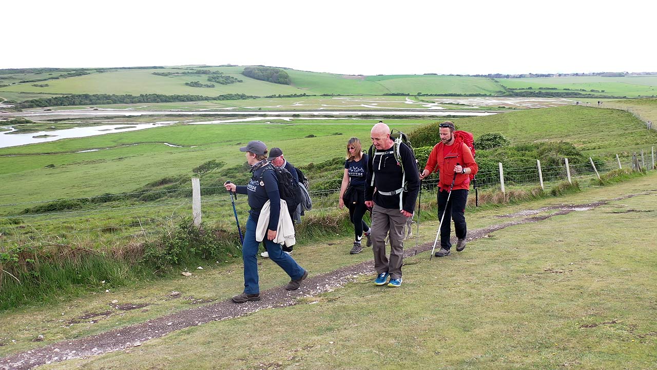 south downs walking challenge sussex