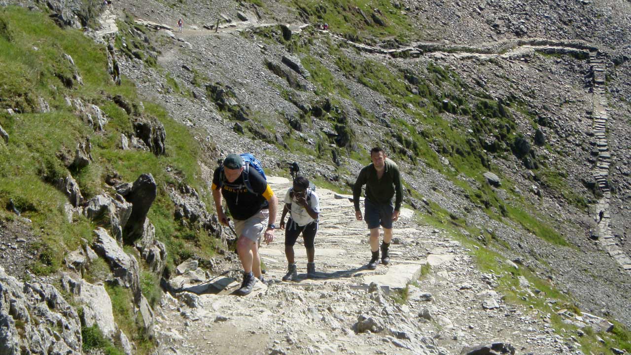 welsh challenge mountain