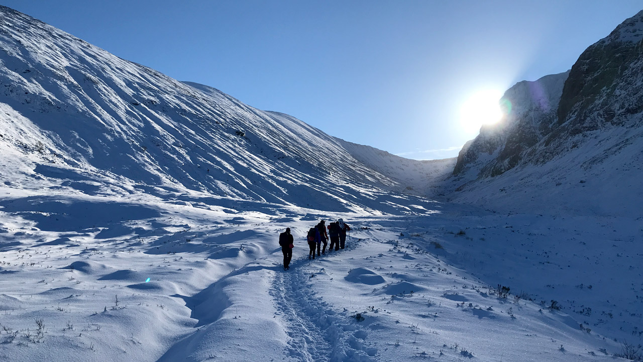 scottish winter skills course