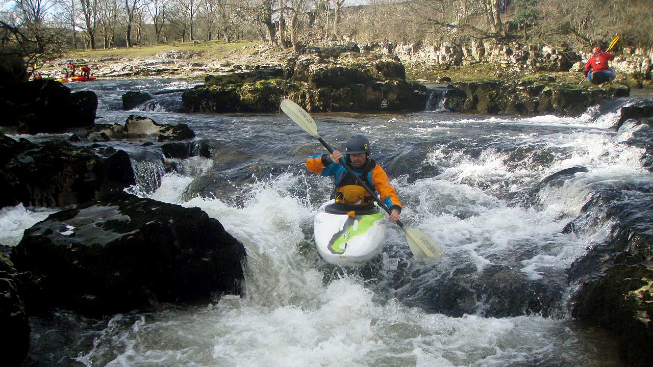 white water kayaking award training course