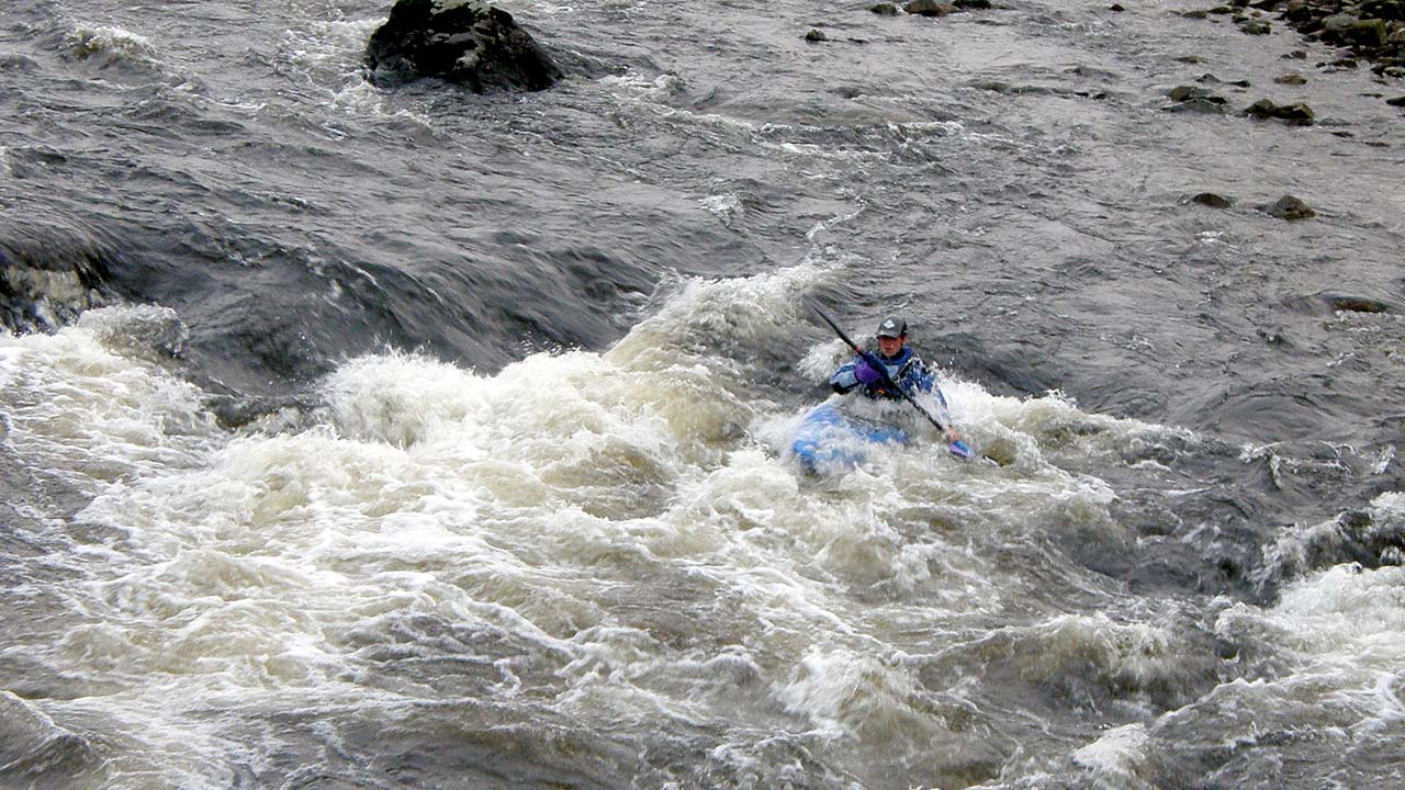 white water kayaking award training course